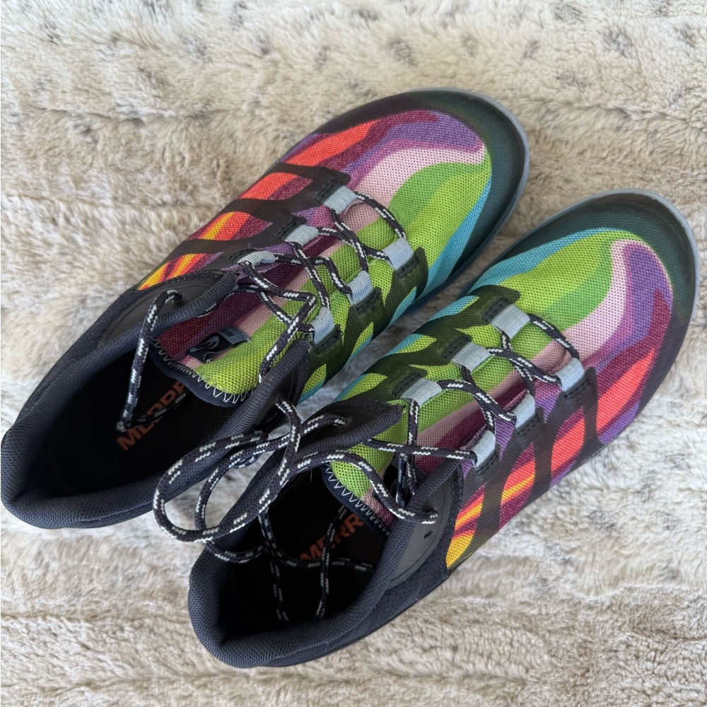 Merrell Antora 2 Womens Multicolor Trail Running Shoes Excellent Condition !!